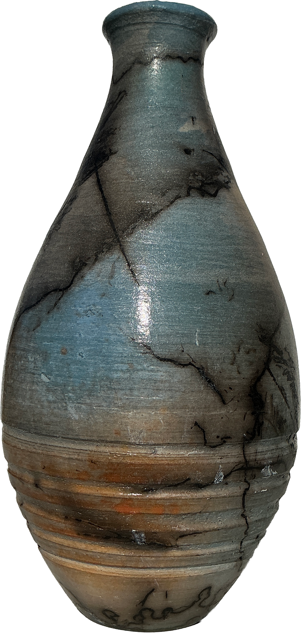 Horsehair Pottery Vase