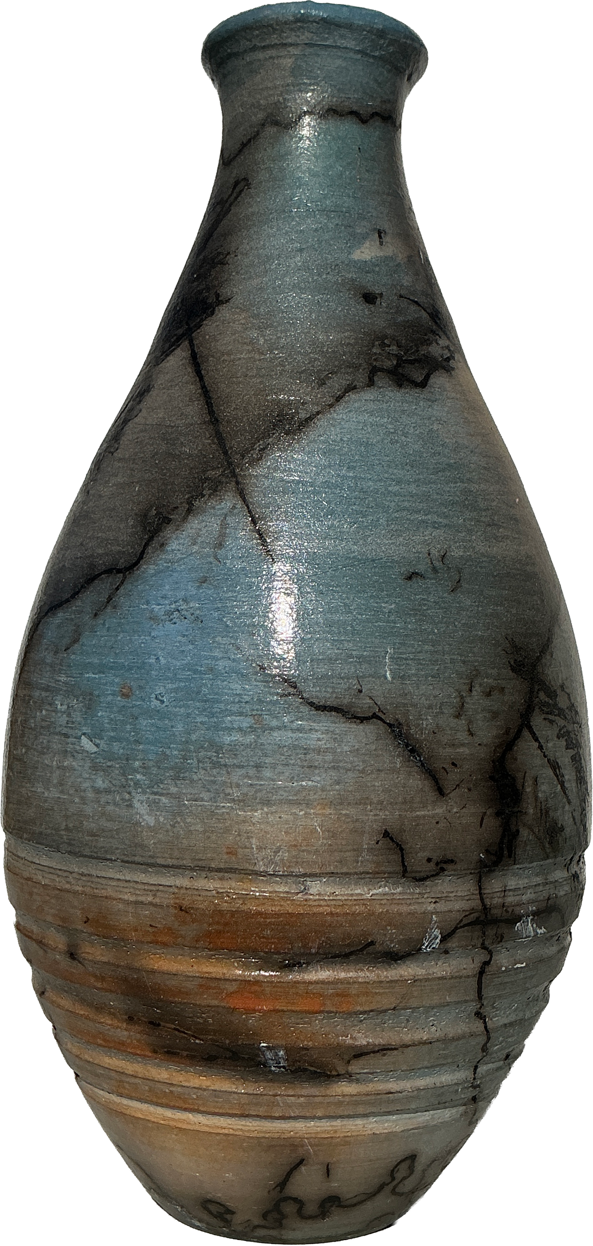 Horsehair Pottery Vase
