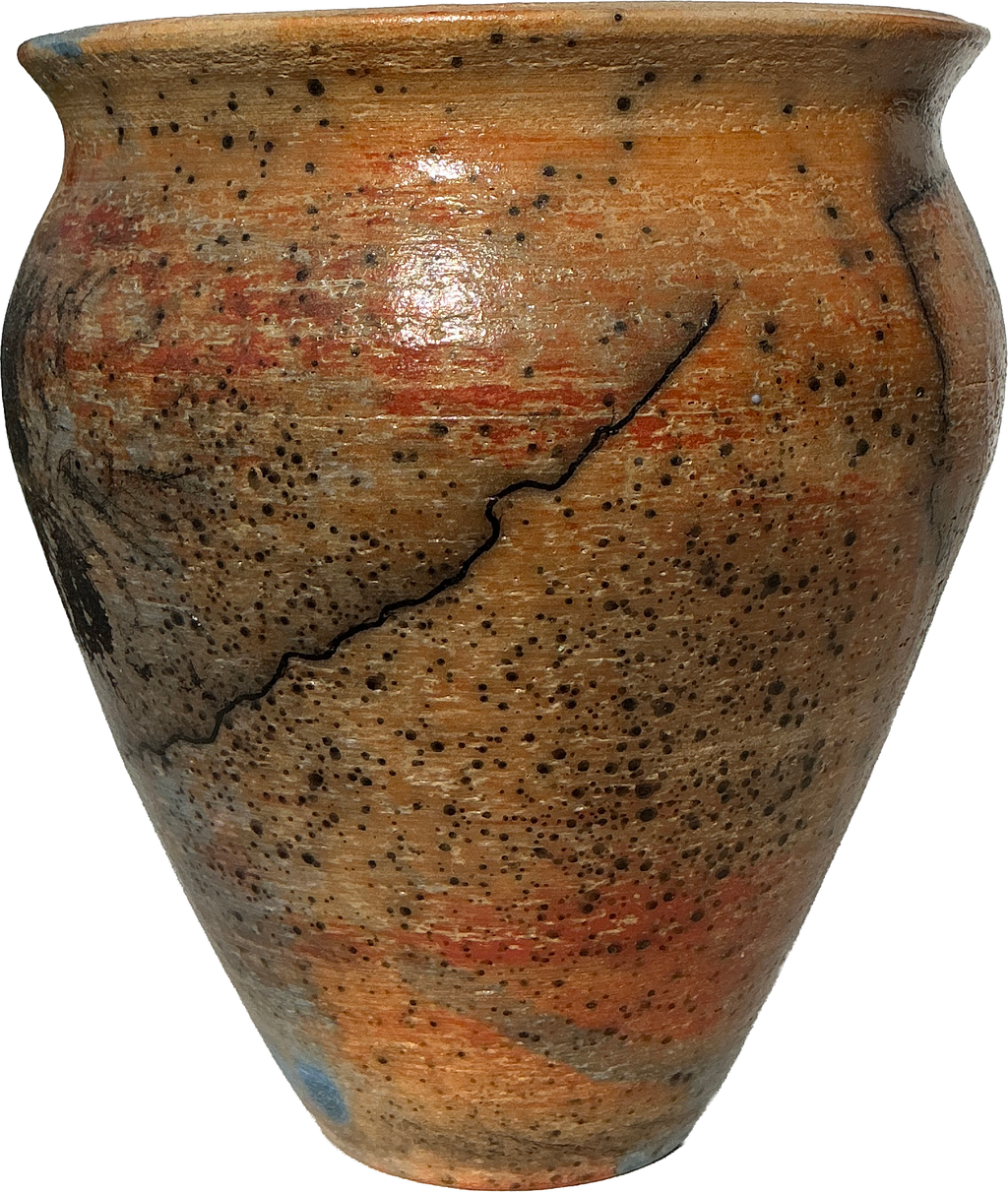 Horsehair Pottery Vase